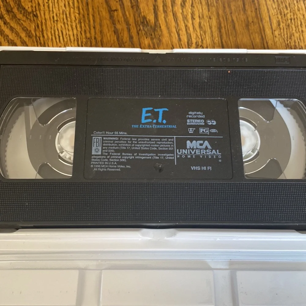 VHS ET movie